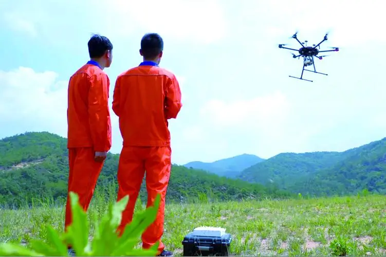 双柏无人机倾斜摄影巡检拍摄